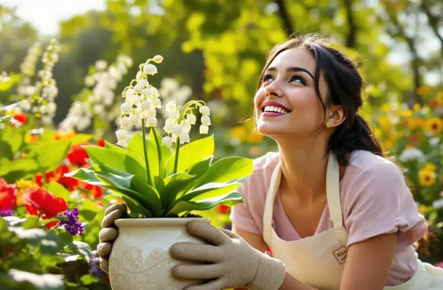 scopri come ripiantare il mughetto in vaso con successo! segui i nostri 6 consigli pratici per garantire la salute e la bellezza della tua pianta. dalla scelta del vaso ideale alle tecniche di irrigazione, ottimizza il tuo trapianto e goditi un mughetto rigoglioso!