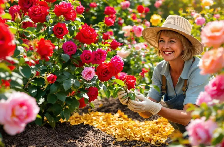 scopri i segreti dei giardinieri professionisti su cosa aggiungere alla base delle rose per ottenere fiori spettacolari. tecniche, consigli e trucchi per una coltivazione di successo.