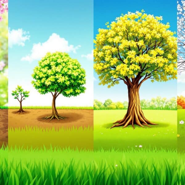 scopri il ciclo di vita di un albero, dal momento in cui germoglia fino a raggiungere la sua piena maturità. esplora le fasi cruciali che trasformano un semplice seme in un maestoso albero, approfondendo la sua crescita, le sfide e l'importanza ecologica.