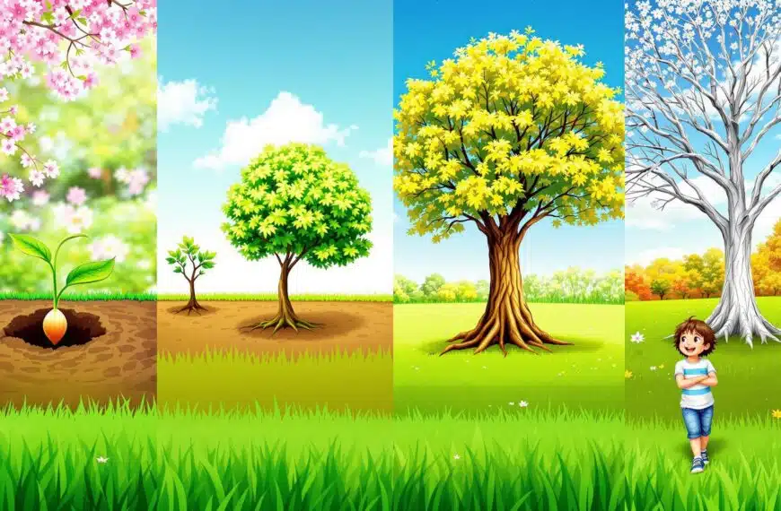 scopri il ciclo di vita di un albero, dal momento in cui germoglia fino a raggiungere la sua piena maturità. esplora le fasi cruciali che trasformano un semplice seme in un maestoso albero, approfondendo la sua crescita, le sfide e l'importanza ecologica.