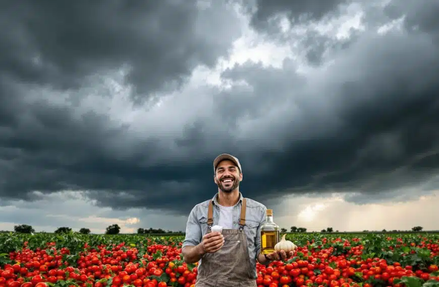 scopri come affrontare le previsioni meteo avverse che minacciano le raccolte di pomodori. con soli 3 ingredienti semplici, puoi proteggere le tue piante e garantire un raccolto abbondante. non lasciare che il maltempo rovini i tuoi sforzi in giardino!