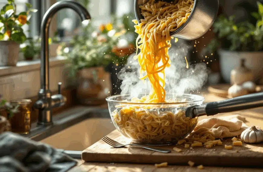 Non buttare l’acqua della pasta