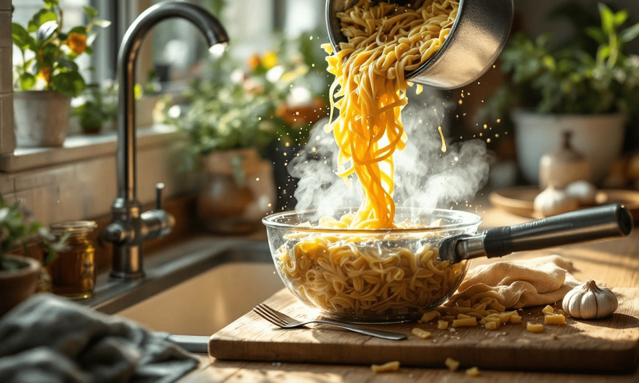 Non buttare l’acqua della pasta
