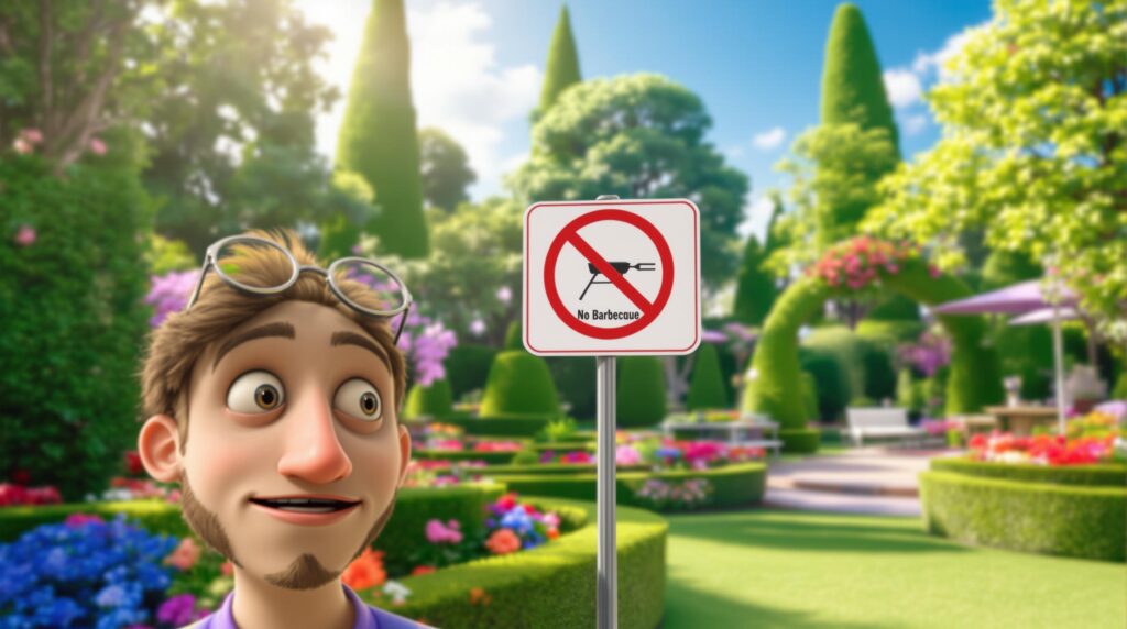 scopri l'unico luogo in italia dove il barbecue è vietato, anche nel tuo giardino! un ambiente sereno e senza fumi, ideale per chi cerca tranquillità e relax. unisciti a noi per un'esperienza unica!