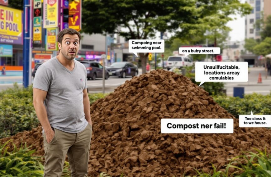 scopri gli otto luoghi da evitare assolutamente per posizionare il tuo compostaggio. evita errori comuni e ottimizza il tuo giardino con i nostri consigli pratici per un compostaggio efficace!