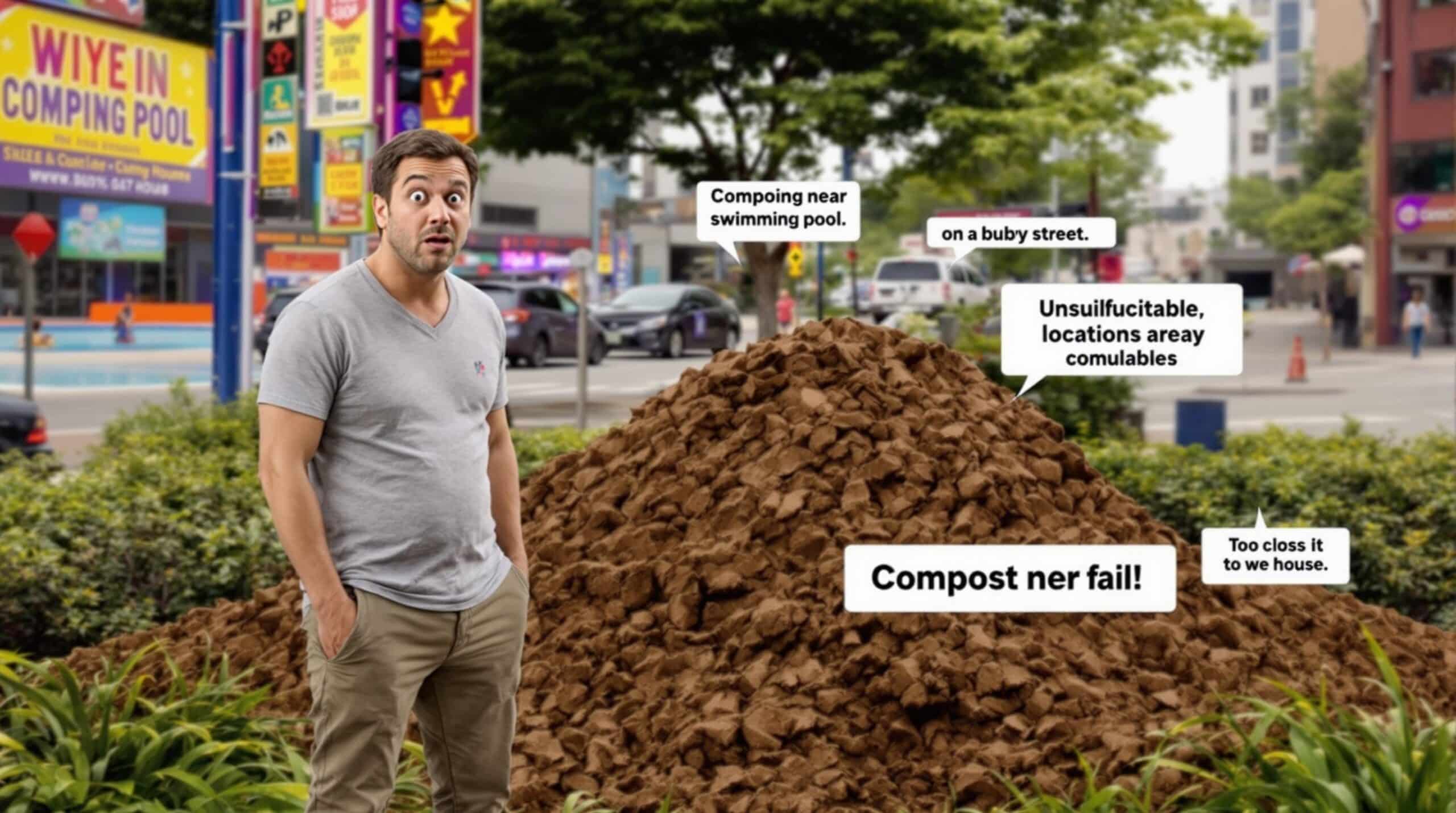 scopri gli otto luoghi da evitare assolutamente per posizionare il tuo compostaggio. evita errori comuni e ottimizza il tuo giardino con i nostri consigli pratici per un compostaggio efficace!