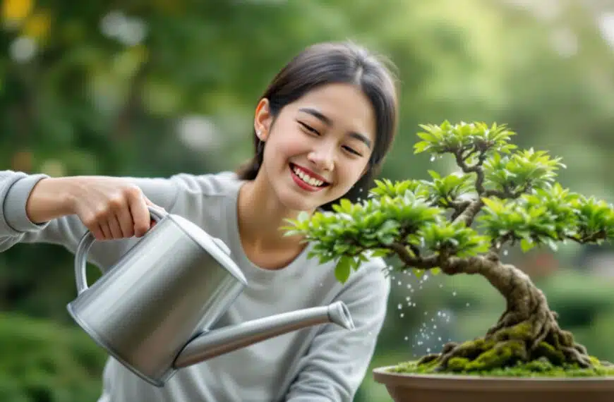 scopri come annaffiare correttamente il bonsai: frequenza ideale, segnali da osservare, errori da evitare e consigli stagionali per mantenerlo sano.