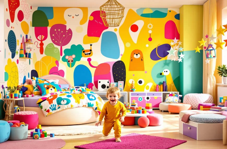 scopri dieci idee creative e originali per arredare la camera da letto dei bambini con colori vivaci e uno stile unico, rendendo ogni spazio allegro e funzionale!