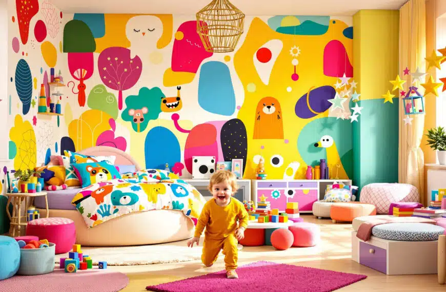 scopri dieci idee creative e originali per arredare la camera da letto dei bambini con colori vivaci e uno stile unico, rendendo ogni spazio allegro e funzionale!