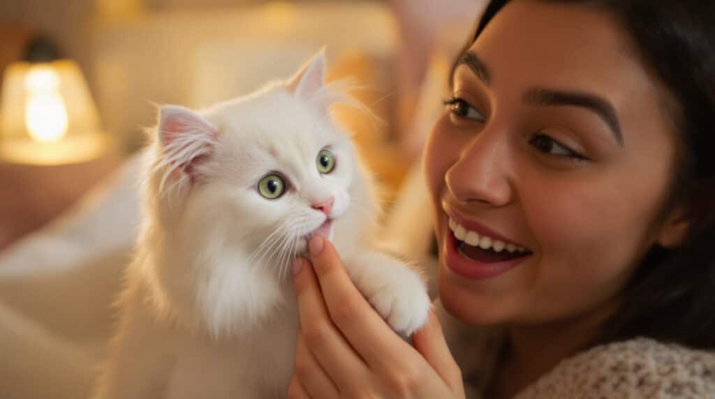 scopri perché il tuo gatto potrebbe mordicchiare quando lo accarezzi. analizziamo le possibili cause di questo comportamento felino e come gestirlo al meglio.