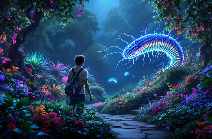 scopri cosa significa la comparsa di una strana larva fluorescente nei giardini: un fenomeno curioso che potrebbe nascondere risvolti negativi per l'ambiente e le tue piante.