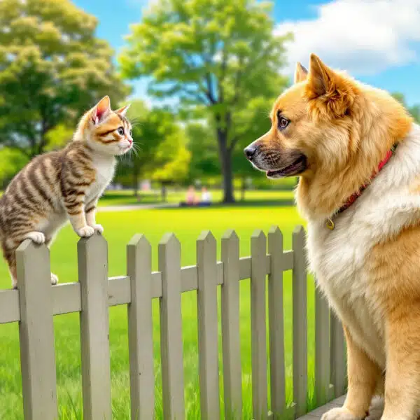 scopri strategie efficaci per gestire e risolvere la paura che il tuo grande cane prova davanti a un piccolo gatto, migliorando la convivenza e l’armonia in casa.