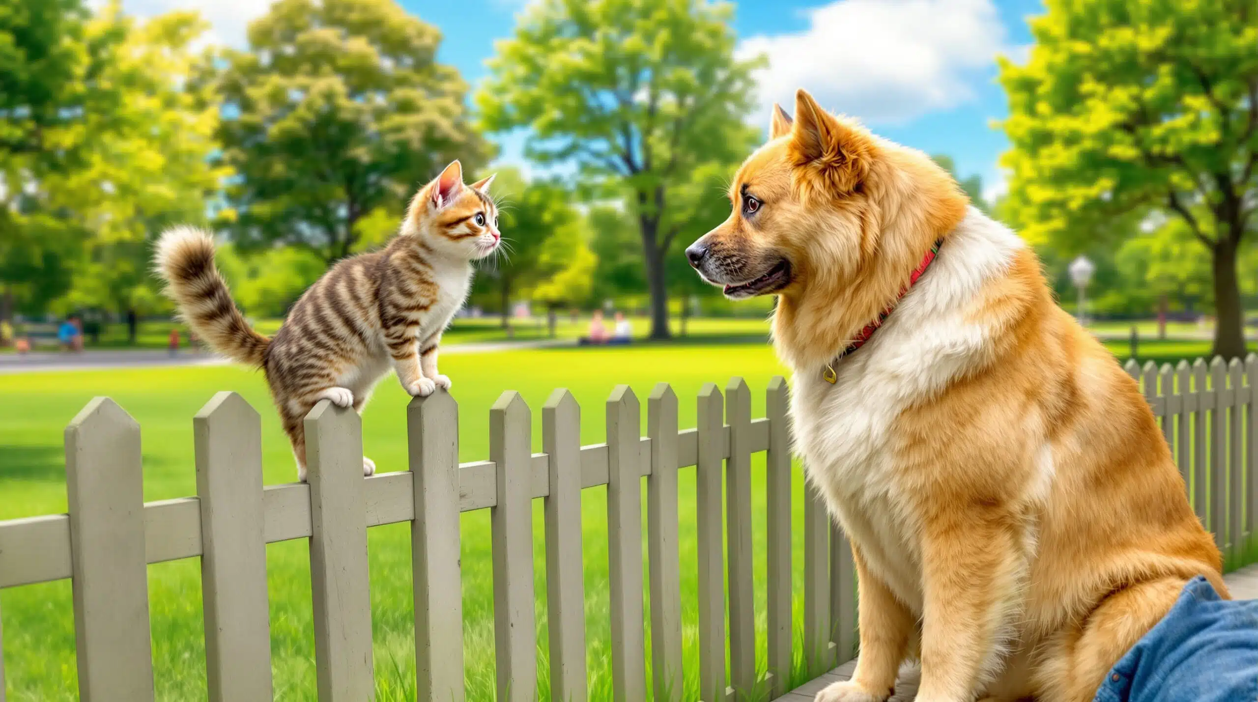 scopri strategie efficaci per gestire e risolvere la paura che il tuo grande cane prova davanti a un piccolo gatto, migliorando la convivenza e l’armonia in casa.