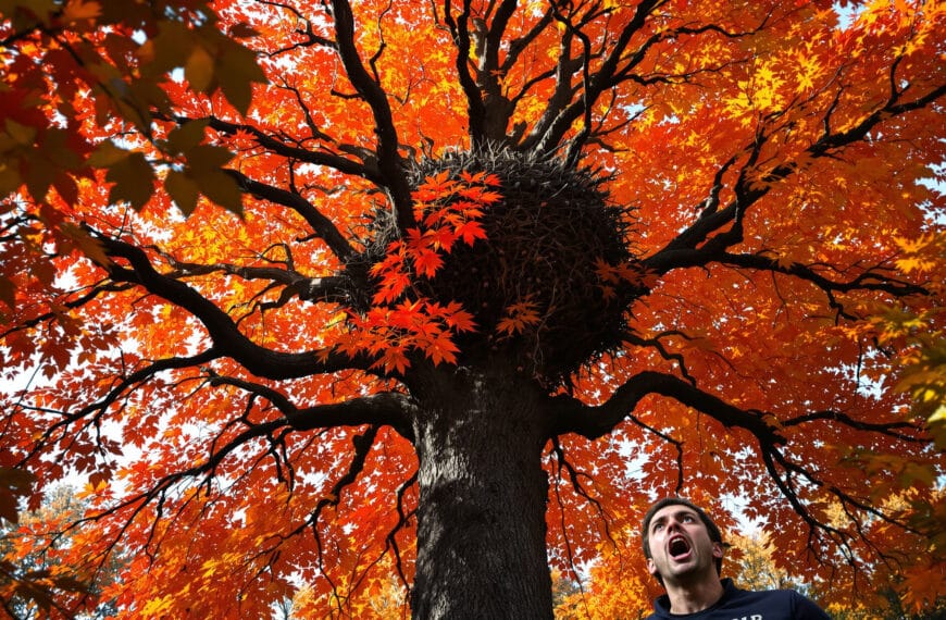 scopri perché in autunno un albero può diventare il rifugio ideale per un insetto dannoso e perché è consigliabile mantenere le distanze per proteggere te e le tue piante.