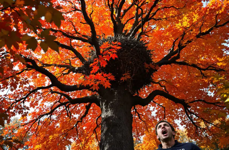 scopri perché in autunno un albero può diventare il rifugio ideale per un insetto dannoso e perché è consigliabile mantenere le distanze per proteggere te e le tue piante.