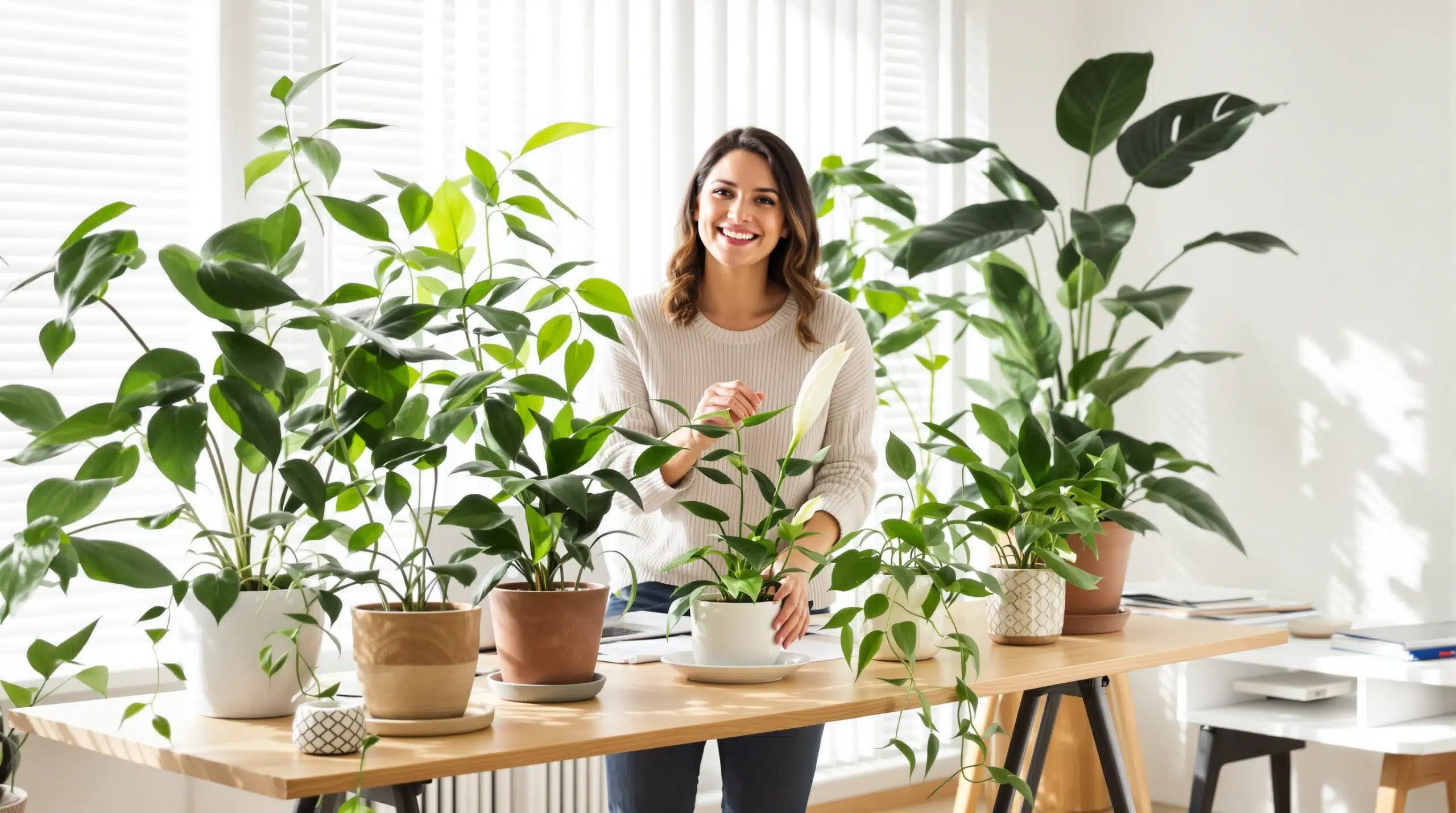scopri le migliori piante da interno ideali per uffici con persiane spesso chiuse: specie resistenti, facili da curare e perfette per ambienti con poca luce naturale.