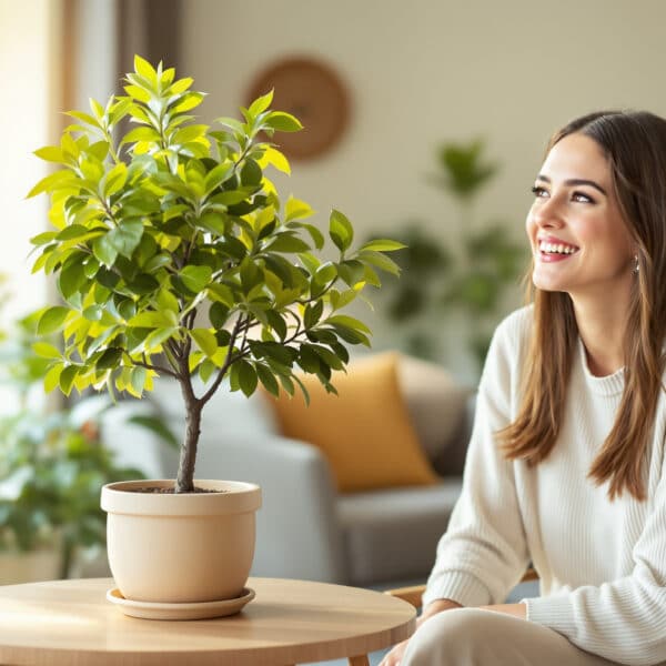 scopri perché questo piccolo albero in vaso è perfetto per l'interno: facile da curare, resistente e ideale per abbellire ogni ambiente della tua casa.